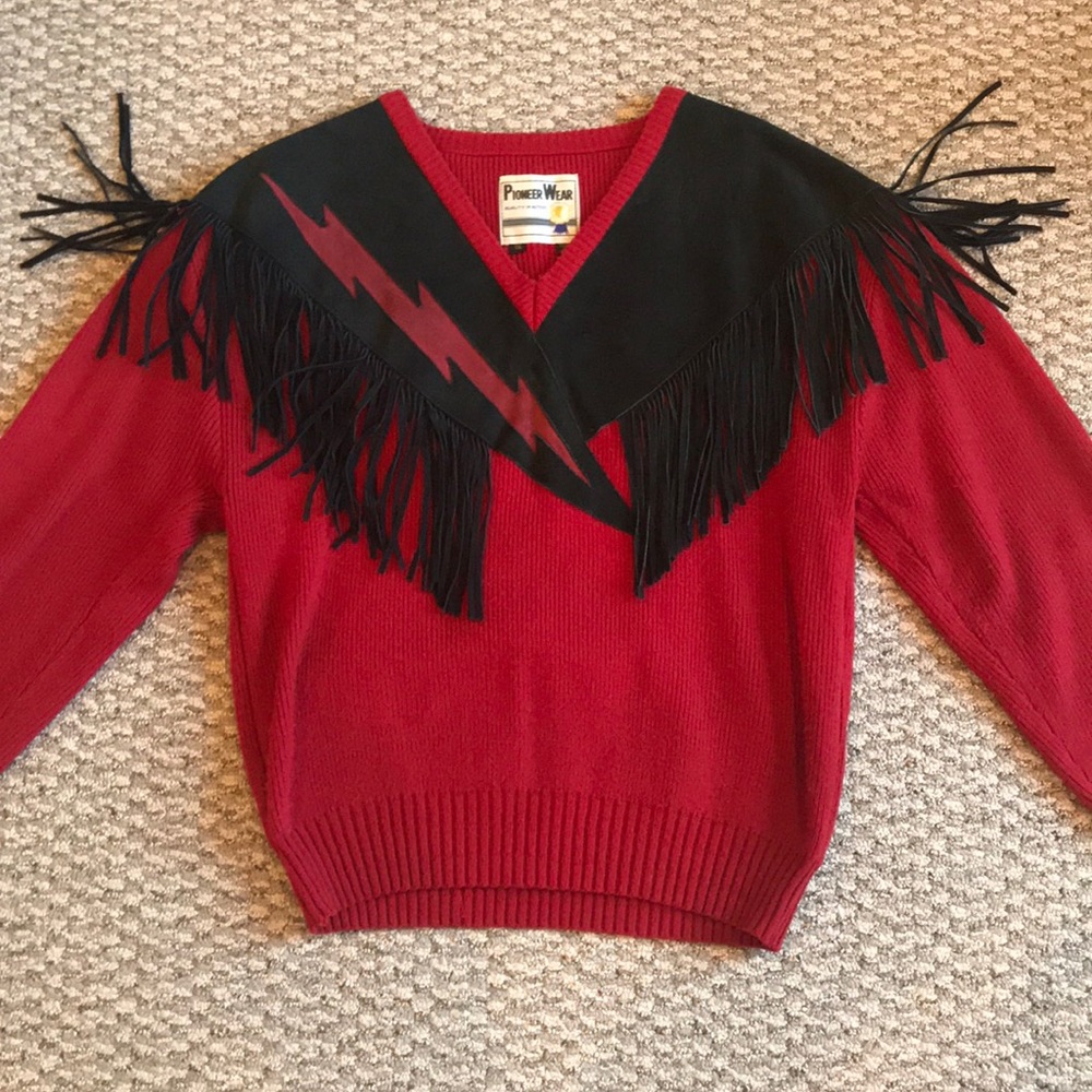🖤⚡️Epic Vtg Pioneer sweater